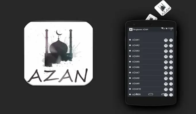 Ringtones Azan mp3 & Athan android App screenshot 0