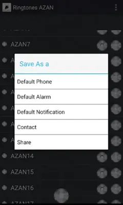 Ringtones Azan mp3 & Athan android App screenshot 1